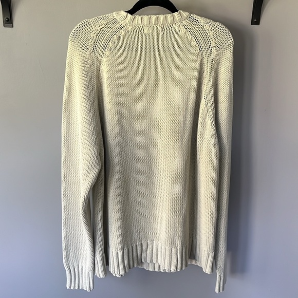 GAP 2002 Cream Knit Sweater - Picture 5 of 6